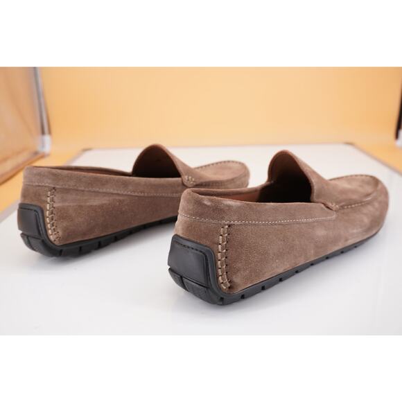 To Boot New York Quincy Grey Suede Men\'s Driver loafers Size 12 New $295 Moc main image 8